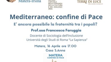 Photo of Diocesi di Matera-Irsina presenta il progetto “Matera: confine di Pace”