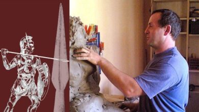 Photo of Carlantino evento al Museo con lo scultore Felice Tagliaferri