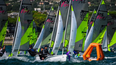 Photo of Gargnano la prima regata nazionale del doppio RS Feva