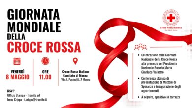 Photo of Monza, Giornata Mondiale della Croce Rossa,