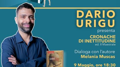 Photo of Villacidro, l’esordio di Dario Urigu: sabato 9 maggio al Caffè Letterario