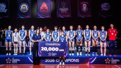 Photo of Le NEC Red Rockets Kawasaki trionfano all’AVC Women’s Champions League Bangkok 2026