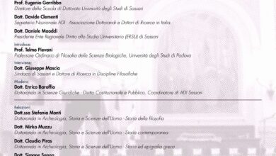 Photo of Sassari, giornata del Dottorato con Telmo Pievani all’Università
