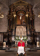 Photo of Pope Leo XIV presides over solemn mass commemorating hundredth anniversary of Antoni Gaudí’s death