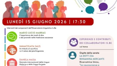 Photo of Sassari, lingua materna e plurilinguismo, incontro Is.Be