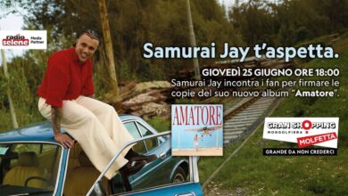 Photo of Molfetta Samurai Jay firma le copie di “Amatore”