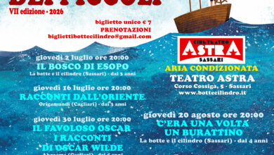 Photo of Sassari, Teatro dei piccoli rassegna estiva de La botte e il cilindro