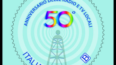 Photo of Poste Italiane, francobollo dedicato al 50° anniversario delle radio e tv locali
