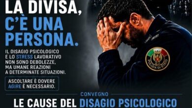 Photo of Catania, convegno: gravi rischi da disagio psicologico e stress lavorativo per i poliziotti