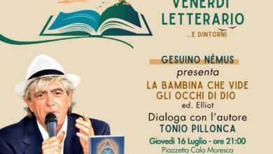 Photo of Arbatax, ospiterà un nuovo appuntamento di Venerdì Letterario… e dintorni
