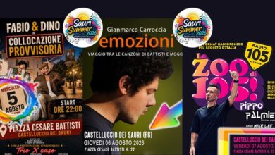 Photo of Castelluccio, il Sauri Summer 2026 entra nel vivo: oltre un mese di eventi tra musica, tradizioni e spettacoli.