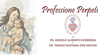 Photo of Roma, professione perpetua di Fra Angelo Alberto e Fra Thiago