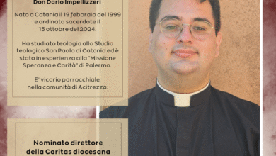 Photo of Acireale, il vescovo Mons. Antonino Raspanti, ha nominato don Dario Impellizzeri nuovo Direttore della Caritas Diocesana