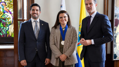 Photo of Roma, la Vicepresidente dell’Ecuador, María José Pinto, in visita all’IILA